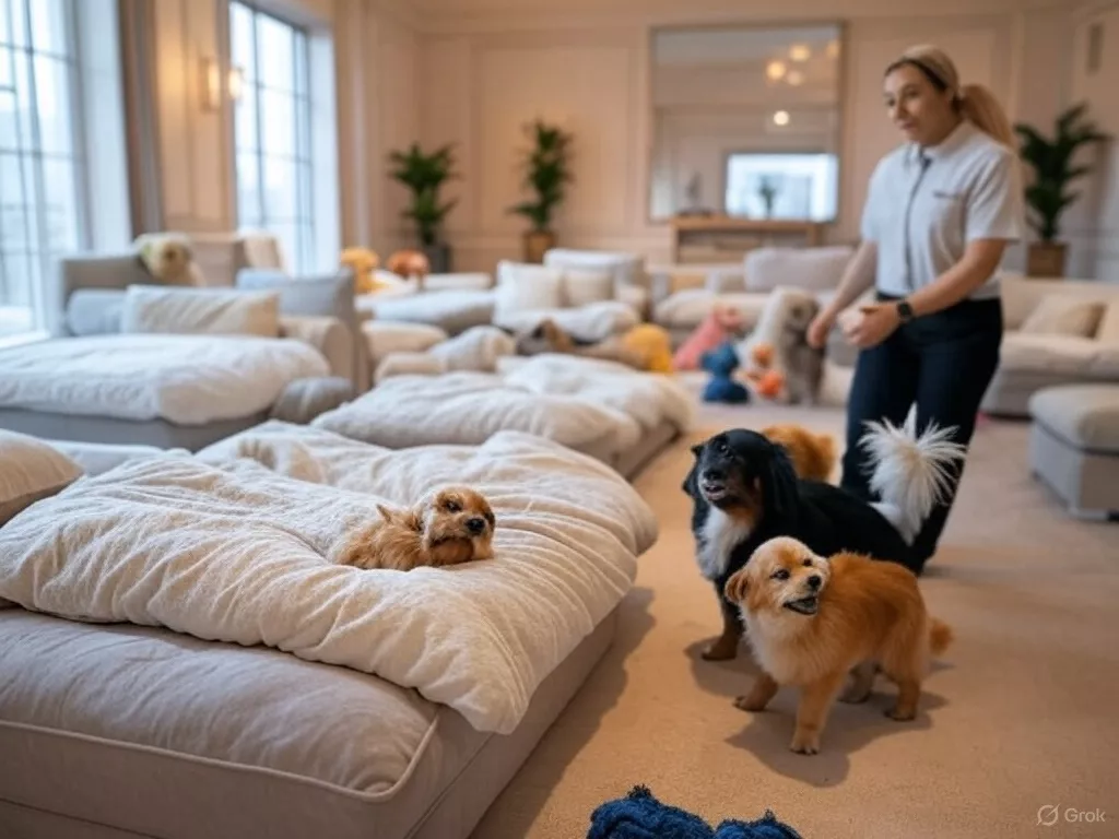 Servicio de Alojamiento de Lujo para Mascotas: Mima a Tu Amigo Peludo